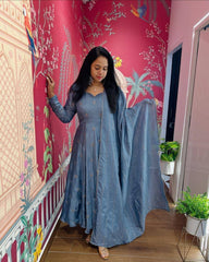 Pastel Glow Partywear Suit Set
