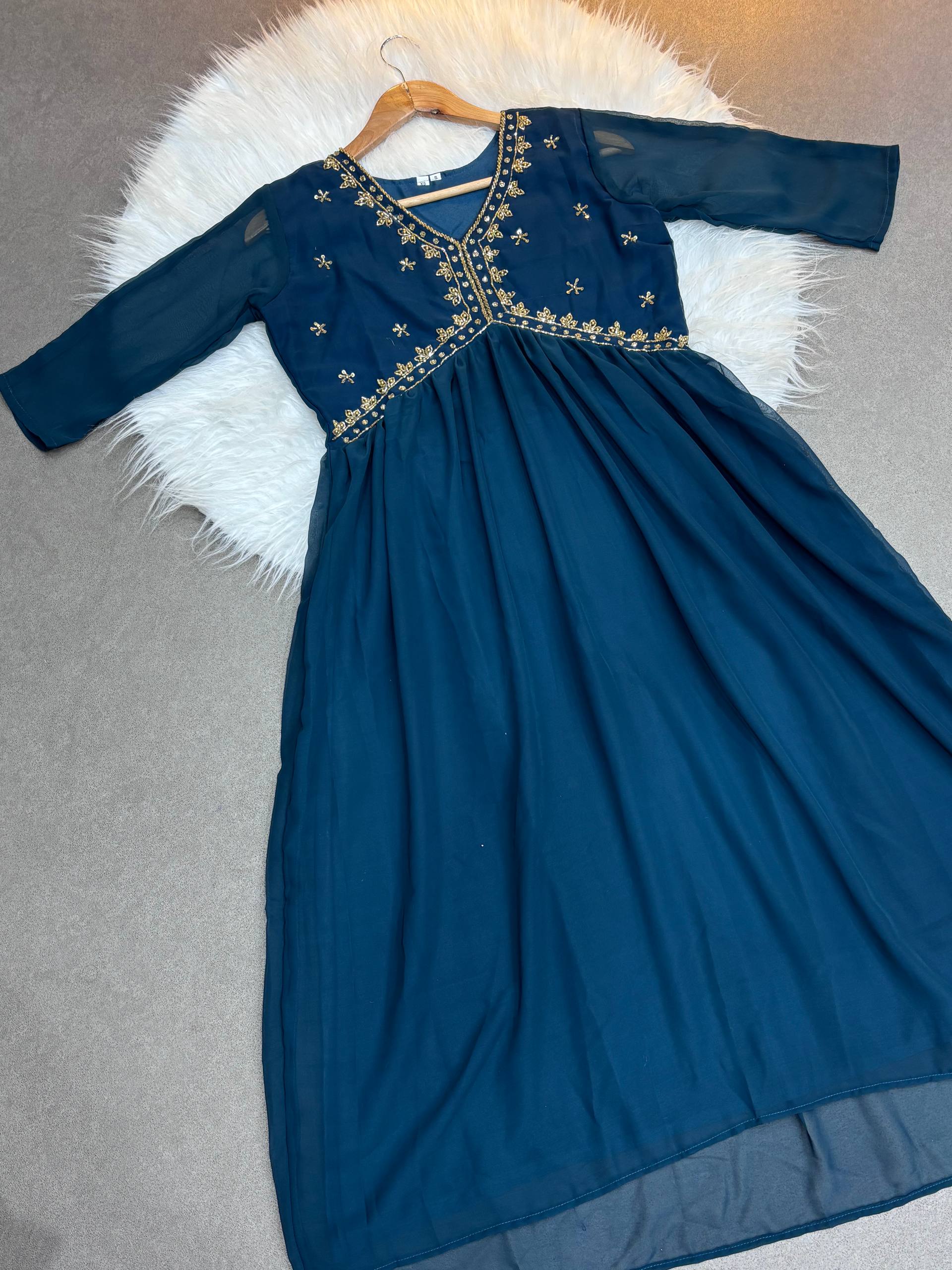 Traditional embroidered kurti designed for comfort, elegance, and celebrations.