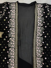 Royal Partywear Embroidered Anarkali Suit Set with Dupatta